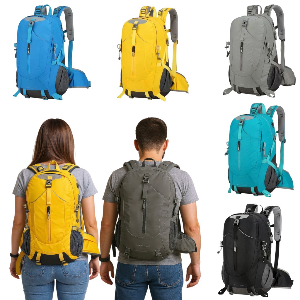 Mochila de caminhada, trilha e viagens  impermeável 28L,resistente sistema respirável em Oferta na Shopee
