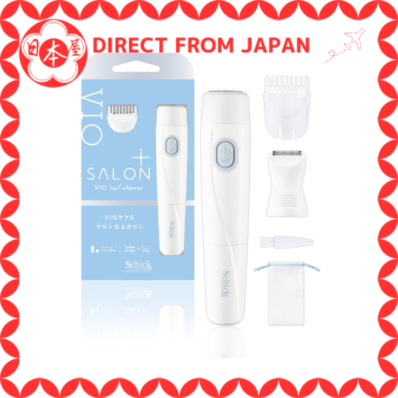 [Direto do Japão] Schick Aparador Salon Plus V.I.O Aparador Duplo para Zona Delicada, Aparador VIO à Prova d’Água
