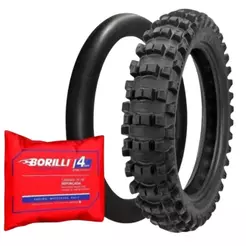 KIT PNEU MOTO 120/100-18 B007 INFINITY EXC + CAMARA DE AR - BORILLI