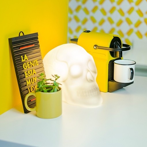 Luminária Crânio Fun Light - Iluminação Criativa e Decorativa para Ambientes