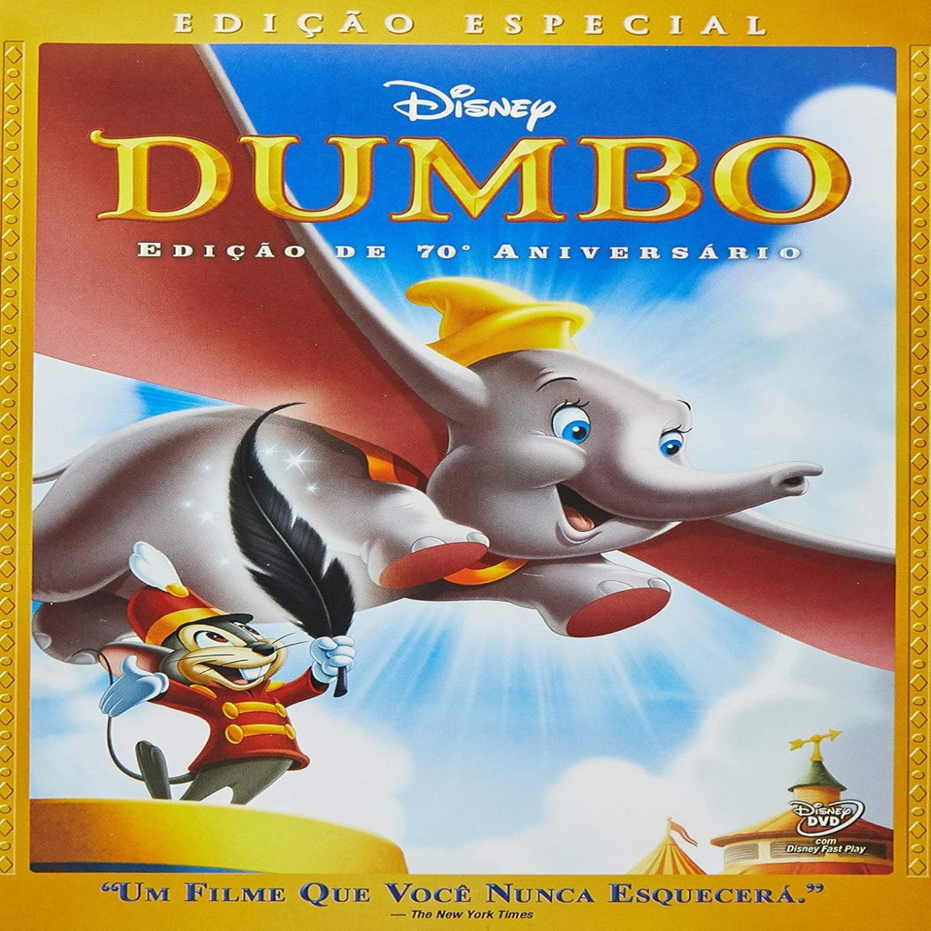 DVD Dumbo Edição De 70º Aniversário [DVD] editora Ben Sharpsteen, Bill Roberts, Jack Kinney, Norman Ferguson, Samuel Arm