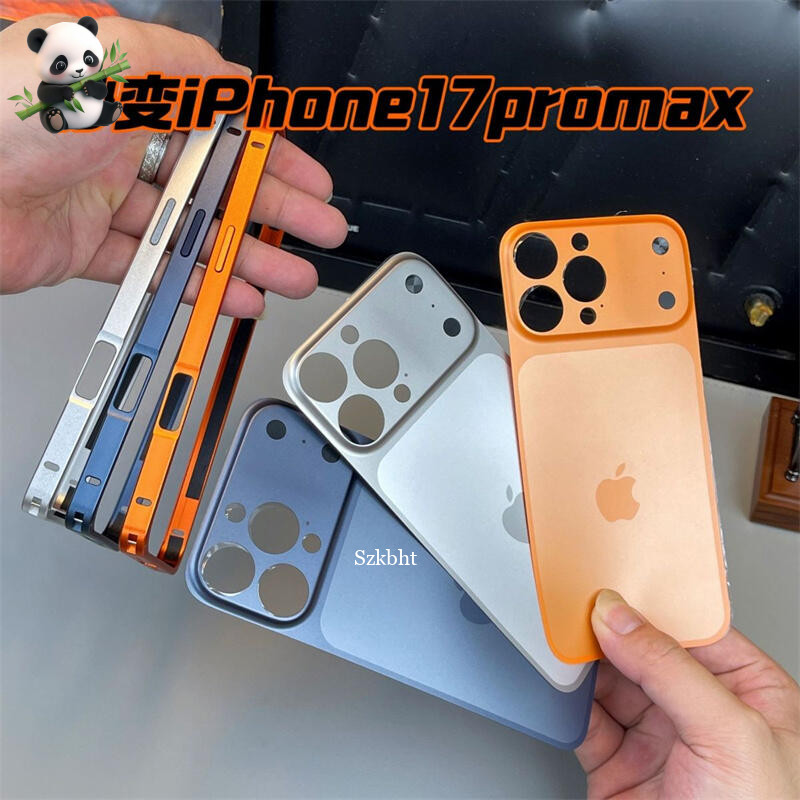 Mudança 3 Em 1 Transforma Uma Capa 17 Pro Max Para iPhone 16 15 14 13 12 Série Com Proteção De Lente