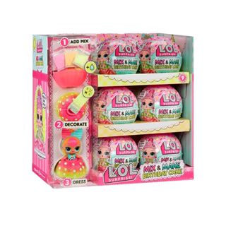 Boneca LOL Surprise Mix E Make Birthday Cake Unitário em Oferta na Shopee