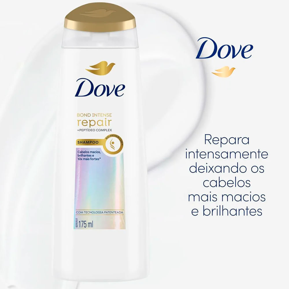 Detalhes do Shampoo Dove Bond Intense Repair 175ml