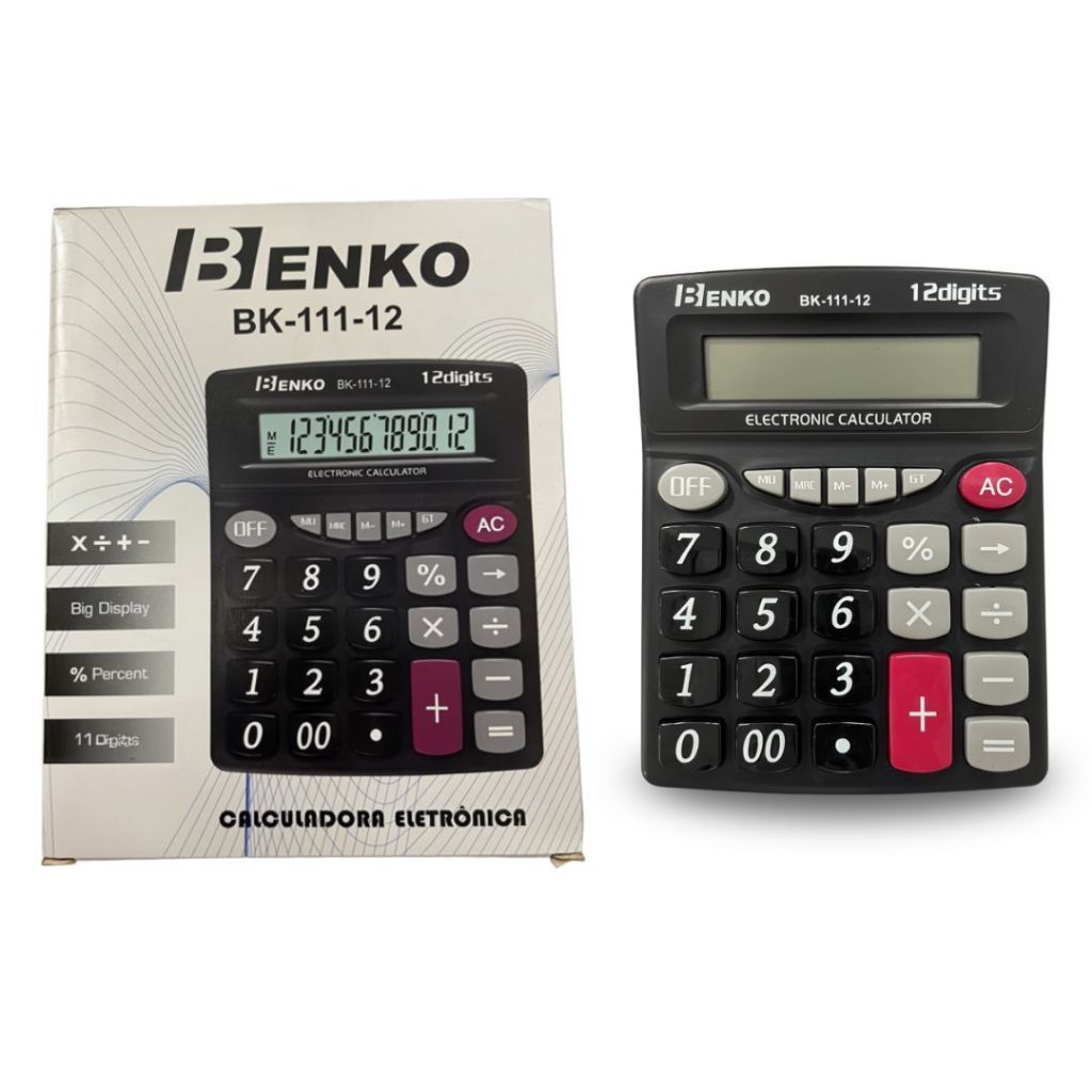 CALCULADORA ELETRÔNICA A MAIS BARATA DO BRASIL 1 POR 15 E DUAS POR 19,90 em Oferta na Shopee