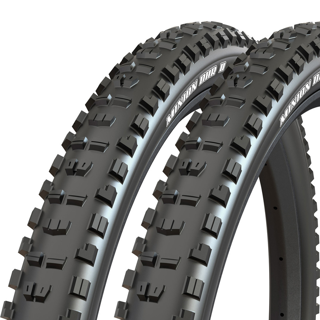 Pneus Maxxis MINION DHR II 29x2.50WT Dobrável 3CG/DH/TR - Preto (Par)