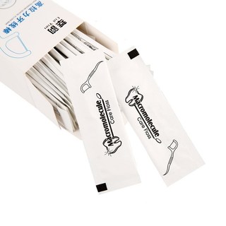 Vara de fio dental descartável, fio dental de polímero ultrafino embalado individualmente, palito de dente pacote famili