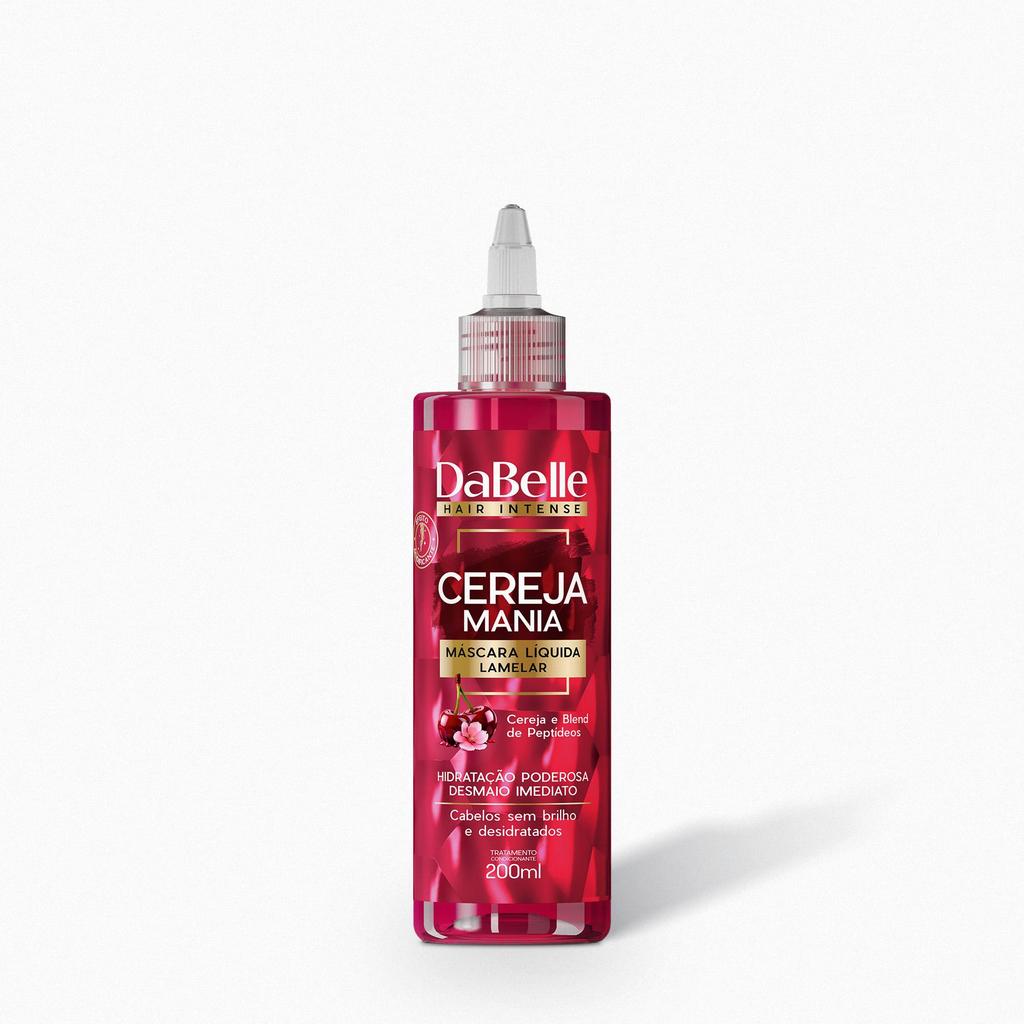 Máscara Líquida Cereja Mania - DaBelle Hair 200ml