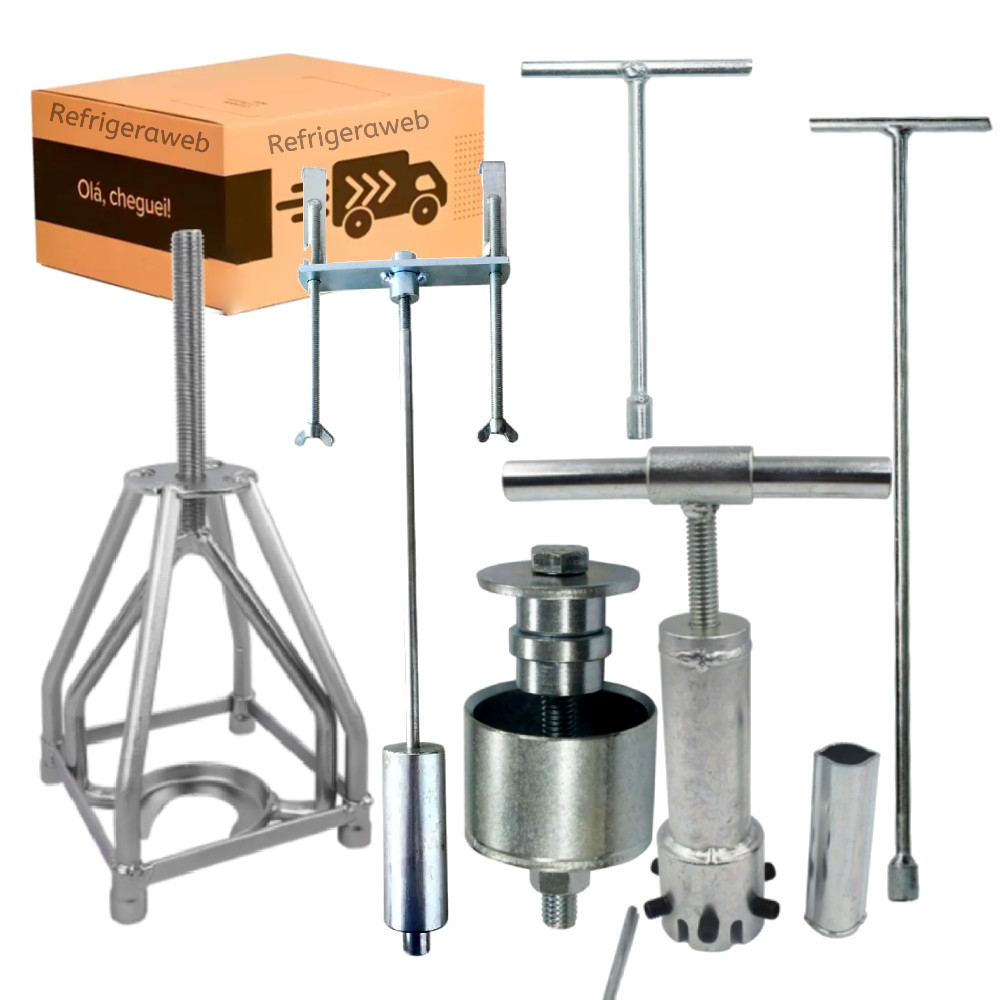 Kit Saca Agitador , Saca Cambio, Saca Cesto, chave T, Compativel  Brastemp Eletronica