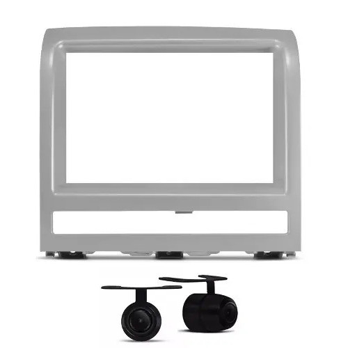 Moldura Palio Weekend Pioneer Multimidia Painel 2din Camera