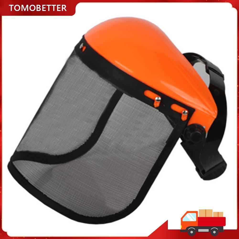 Capacete de segurança Chapéu Full Face Mesh Visor Cortador Profissional para Registro