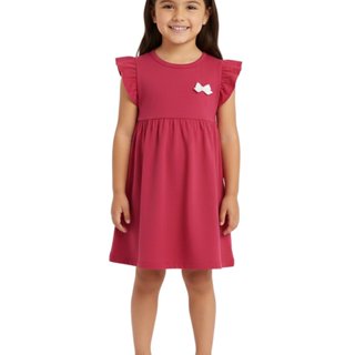VESTIDO BEBÊ MENINA EM COTTON BEE HONEY em Oferta na Shopee