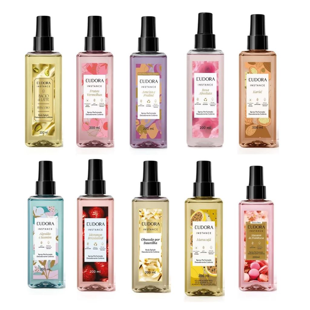 Body Splash instance 200ml - a escolher em Oferta na Shopee