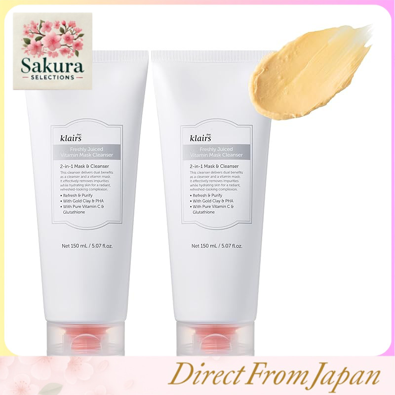 Duo De Limpador De Argila Com Vitamina C E Sabonete Facial-Cuidados A Pele Hidratantes , Iluminadoras Limpeza De Poros Ácido Hialurônico , Glutationa , Niacinamida PHA