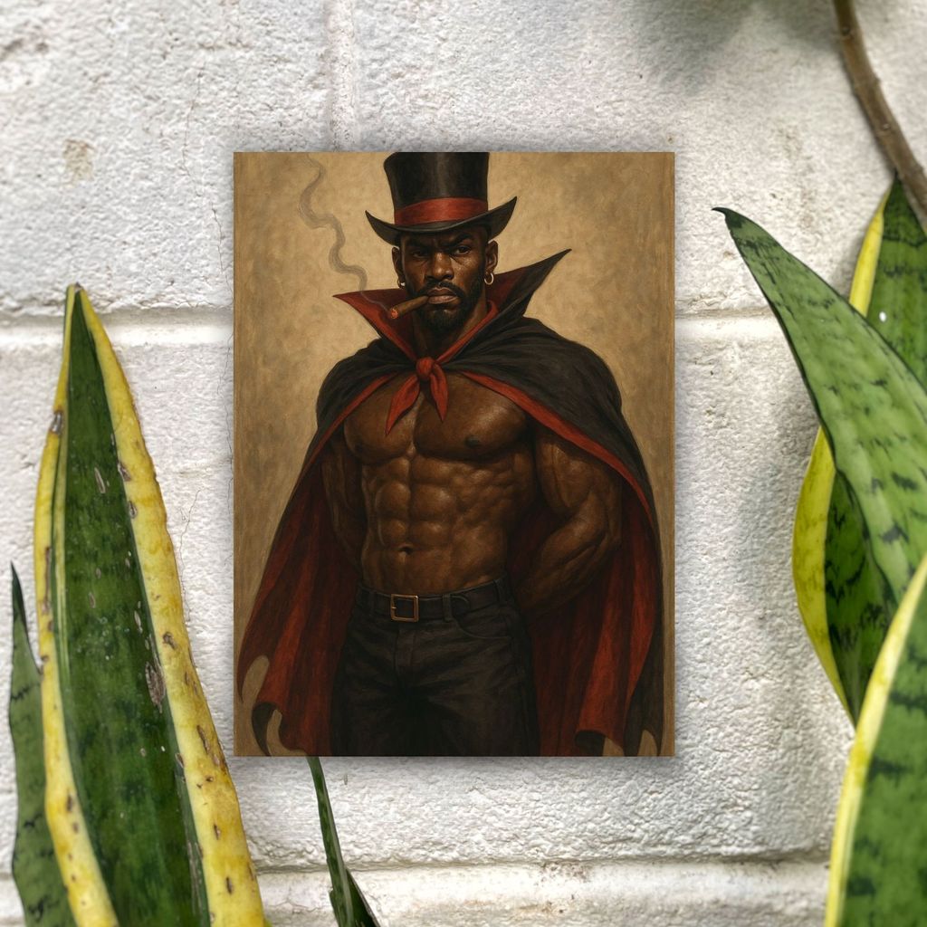Placa Decorativa Tranca Ruas em MDF | Umbanda e Candomblé | Quadro Exú | Plaquinha Decorativa Exú
