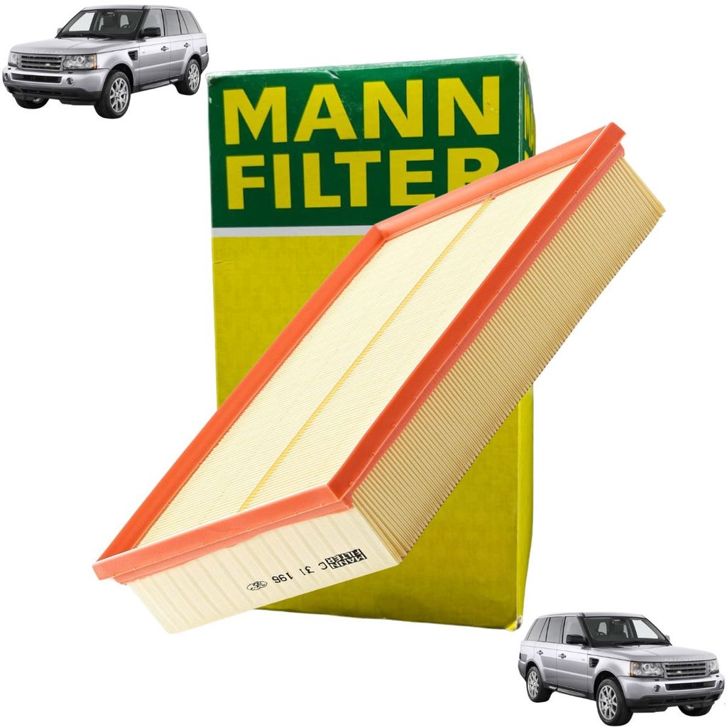 Filtro De Ar Discovery Iii 2004 A 2009 / Discovery Iv 2009 A 2016 / Range Rover Sport 2011 A 2015