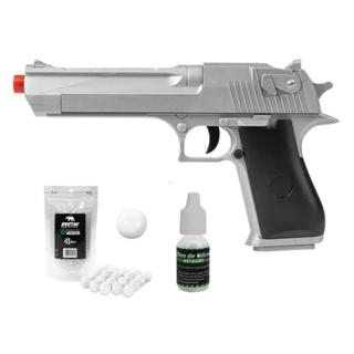 Pistola Airsoft VG Desert Eagle V30 Mola 6,0 + BBS + Óleo em Oferta na Shopee