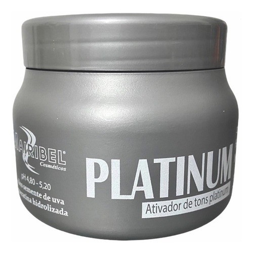 Matizador Platinum Mairibel Máscara Hidratação 250g