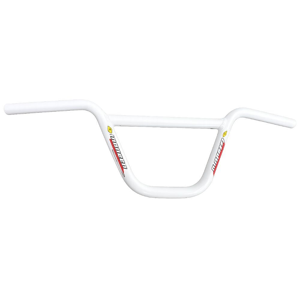 Guidão Monaco Master Alto Branco 22,2 mm x 680 mm