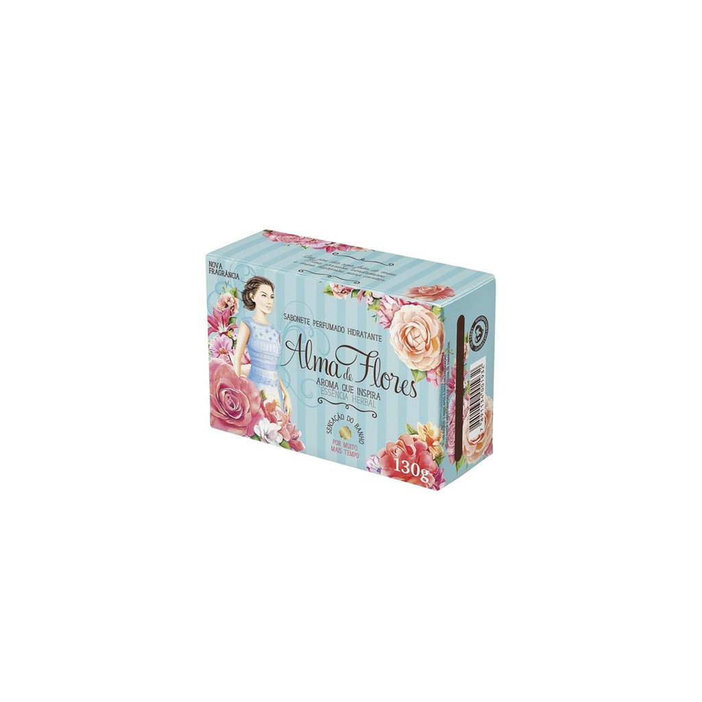 Sabonete Alma De Flores Essencia Herbal 130G