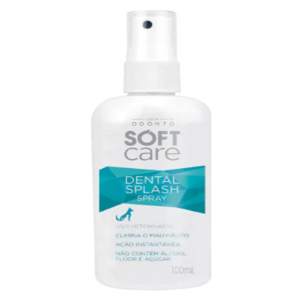 Soft Care Dental Splash Spray 100ml Sabor Sem Sabor