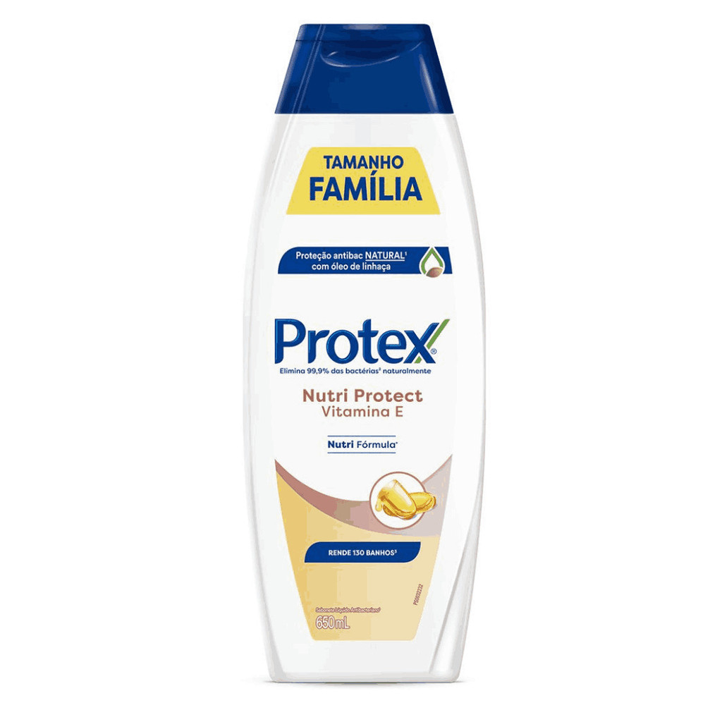 Sabonete Liquido Protex Nutri Protect Vitamina E 650ml