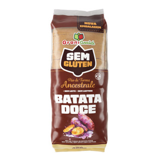 Pão de Forma Sem Glúten Ancestrale Batata Doce - Grani Amici em Oferta na Shopee