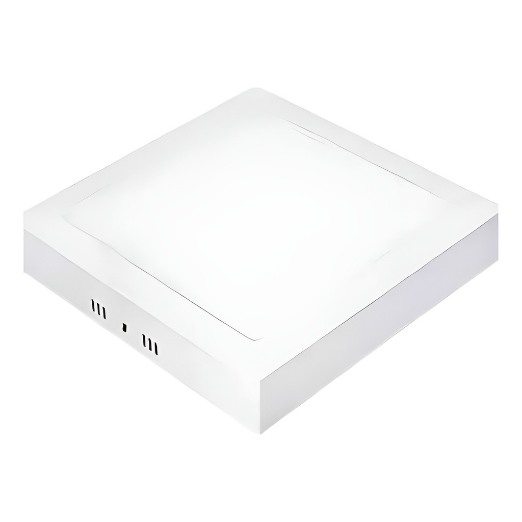 PLAFON LUMINARIA LED 24W - SOBREPOR QUADRADO - 30X30CM COR DE LUZ BRANCO NEUTRO 4000K E BRANCO FRIO 6500K em Oferta na Shopee