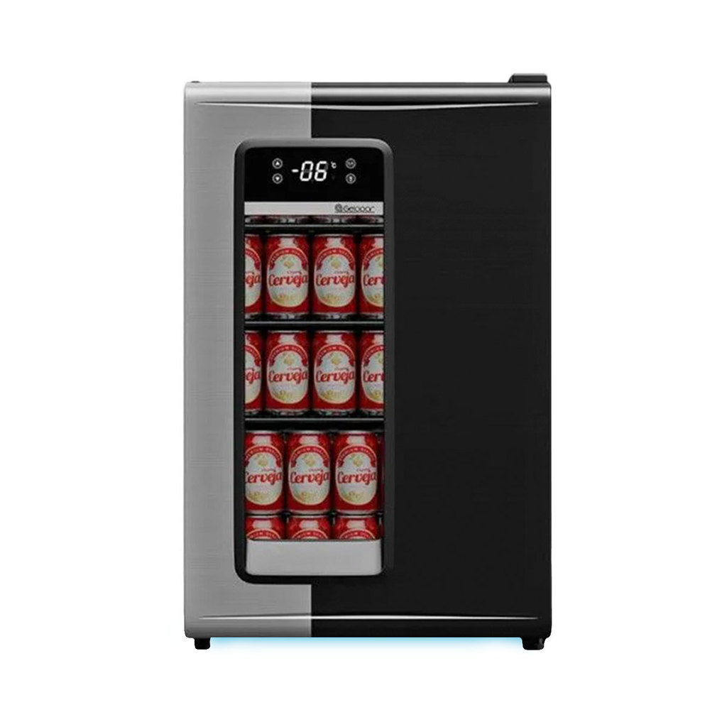 Cervejeira Gelopar GRB-100 PR Refrigerador 95 LT Frost Free em Oferta na Shopee