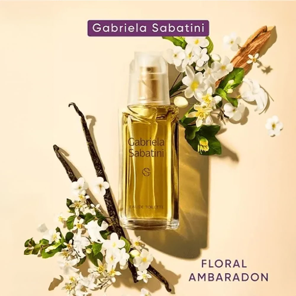 Detalhes do Perfume Gabriela Sabatini Eau de Toilette Feminino 30ml