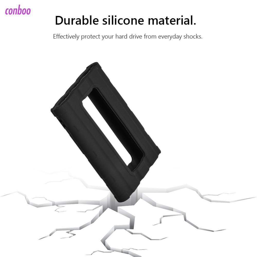 Capa De Silicone SSD Manga Pele Anti-Queda Para Samsung T7 Shield Portátil
