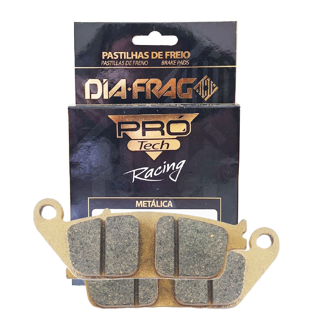 Kit Pastilhas de Freio P/ Haojue Dl 160 Diafrag