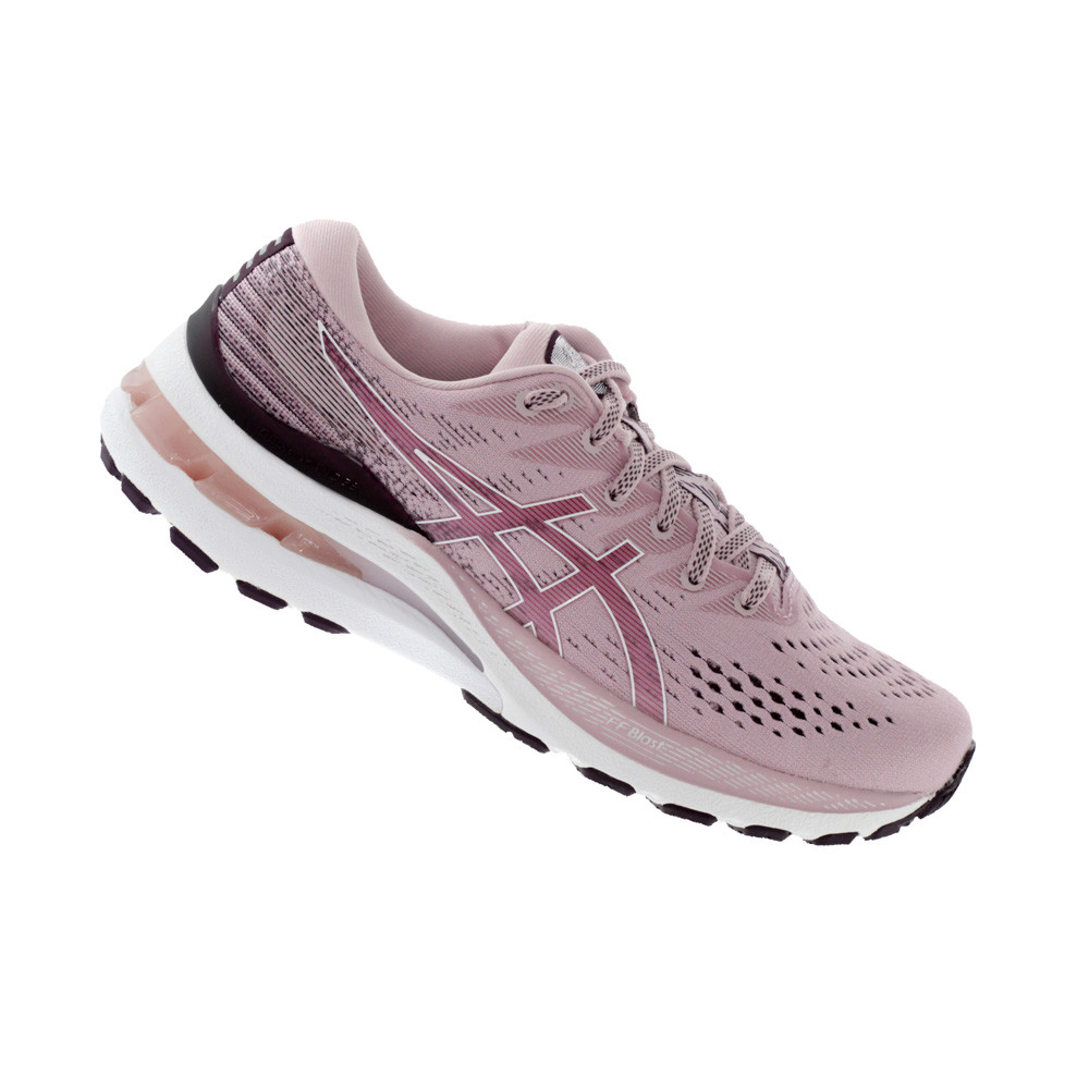 Tênis Asics Gel Kayano 28 Barely Rose e Branco - Feminino
