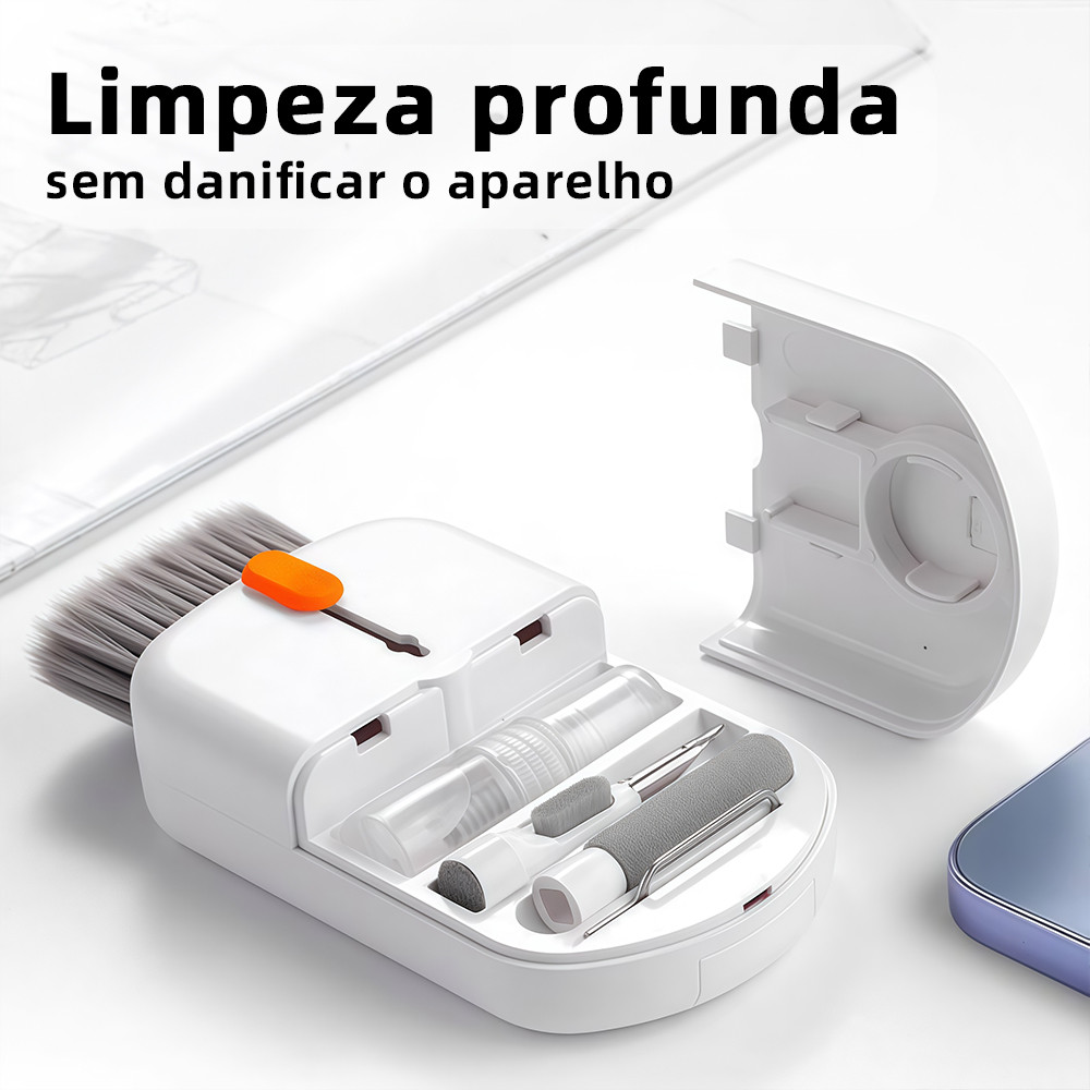 Ferramenta limpar tela celular escova limpar teclado computador compacto portátil escova limpeza material seguro