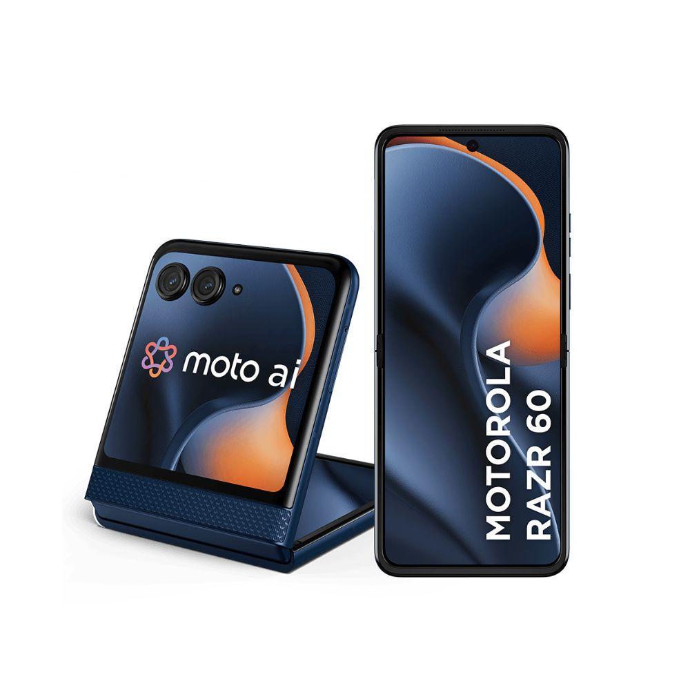 Usado: Moto Razr 60 256GB Azul-marinho Muito Bom - Trocafy - Motorola