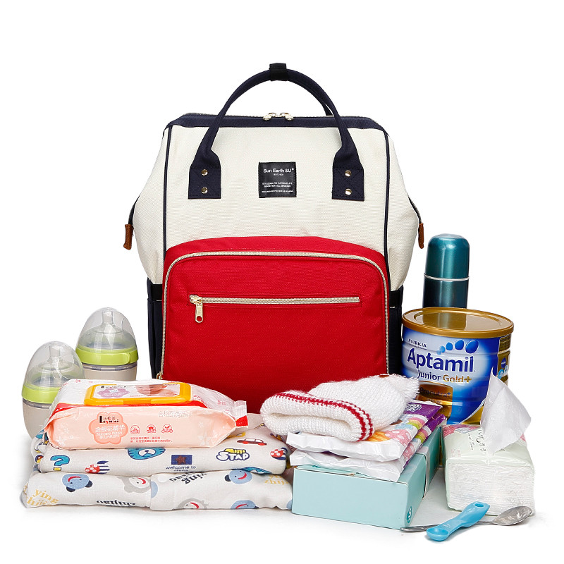 Bolsa japonesa para mamãe, bolsa para mãe e bebê, moda 2024, novo estilo, grande capacidade, mochila para mãe