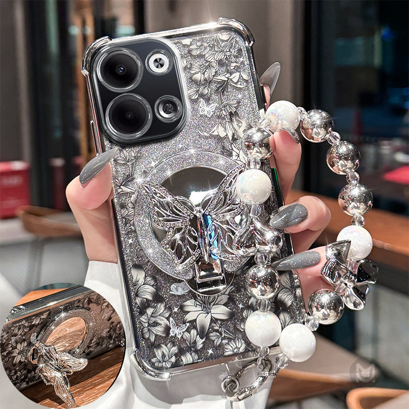 Invólucro À Prova De Choque Para Motorola Edge 70 60 50 Pro 40 Neo Glitter Diama