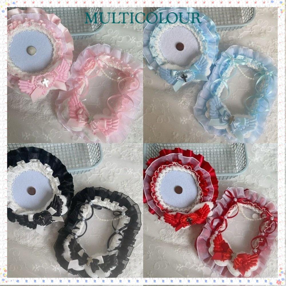 Capa De Cartão Multicolorida , Armazenamento Fotográfico Com Fita Decorativa De Renda , Porta-De Identificação Feito À M