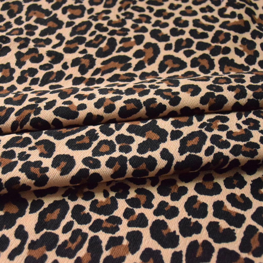 Retro cáqui leopardo impressão tira fina tecido de veludo outono inverno camisa saia calças roupas acolchoadas de algodã
