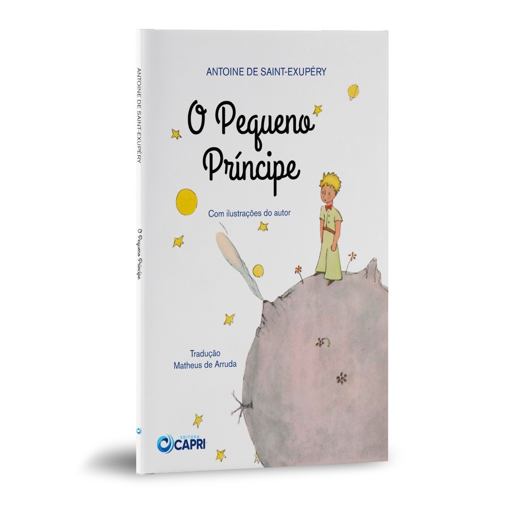 Livro Ilustrado O Pequeno Príncipe - Antoine de Saint-Exupéry