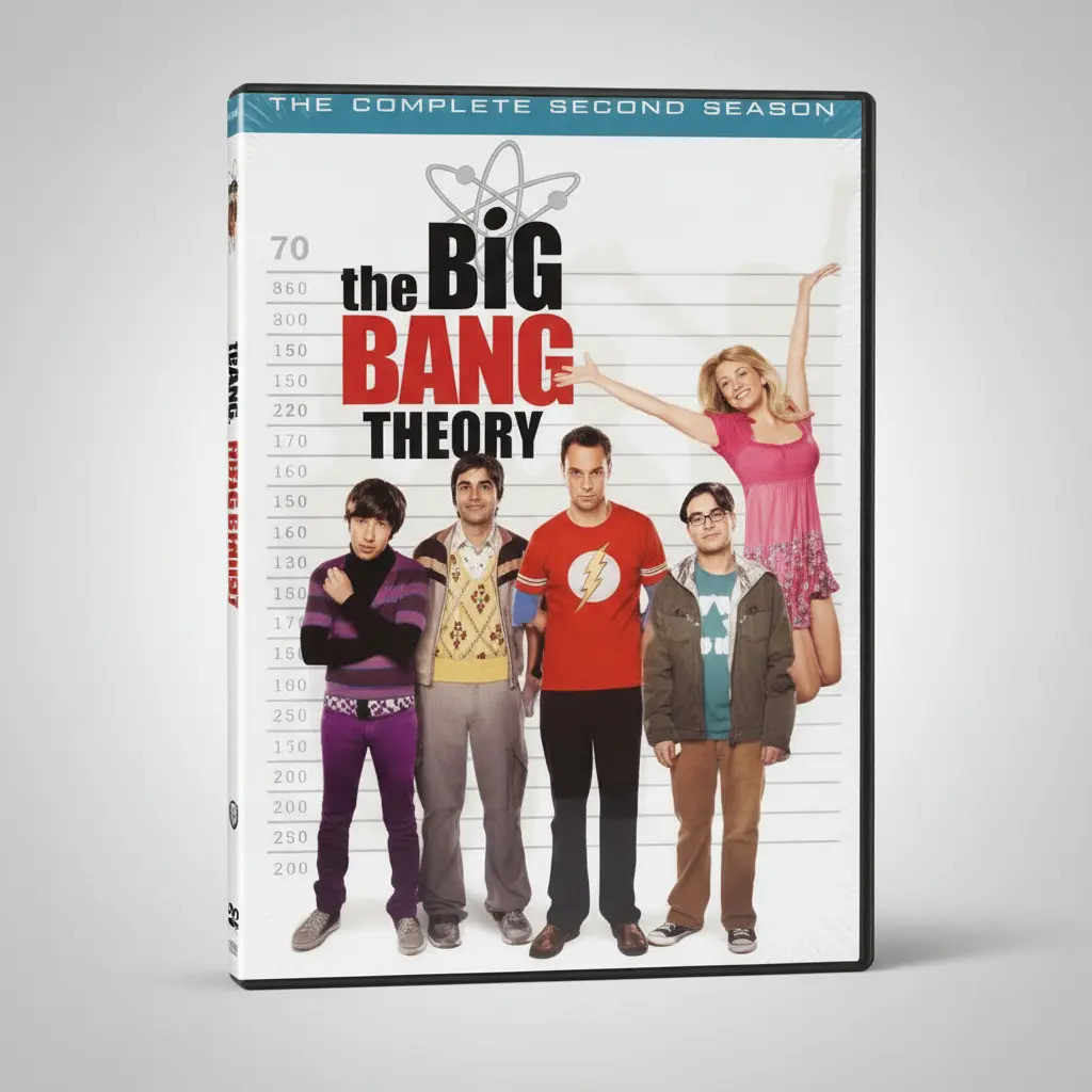 Dvd Importado The Big Bang Theory The Complete Second Seaso