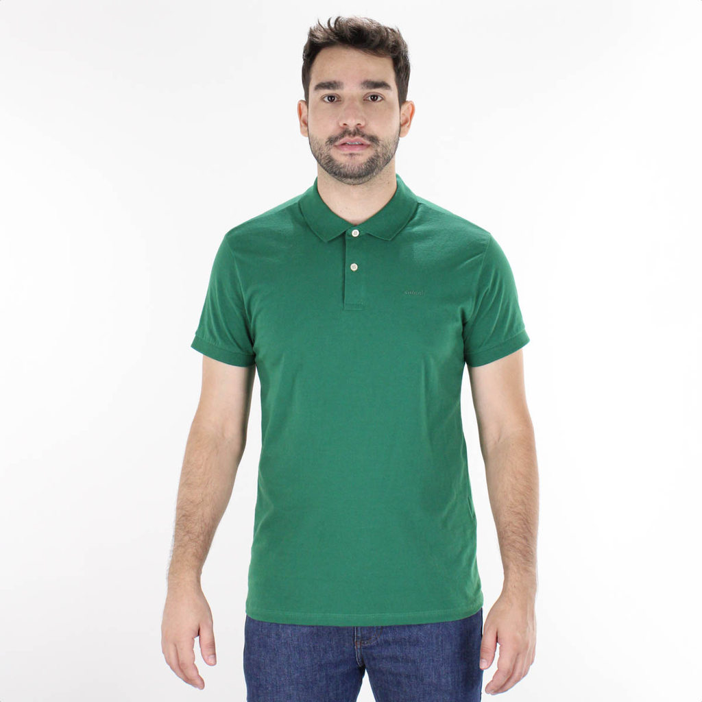 Camiseta Polo Colcci Comfort Manga Curta Verde - Masculino em Oferta na Shopee