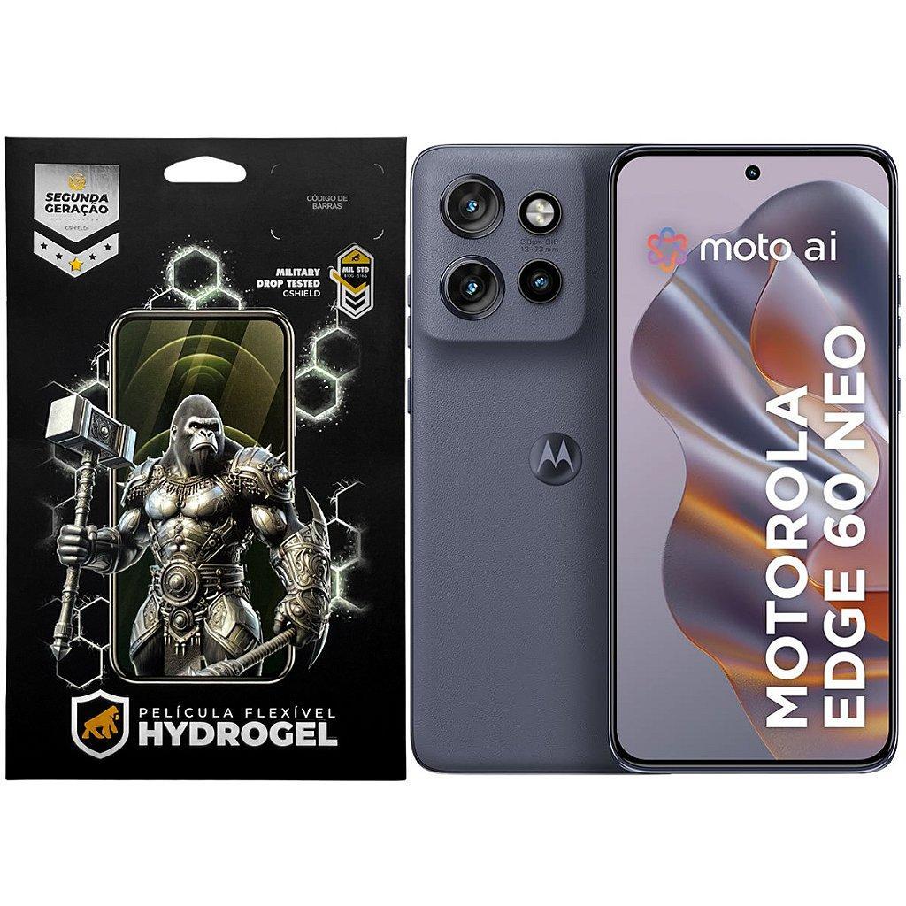 Kit Película Frontal + Traseira para Motorola Moto Edge 60 Neo - Proteção Comple
