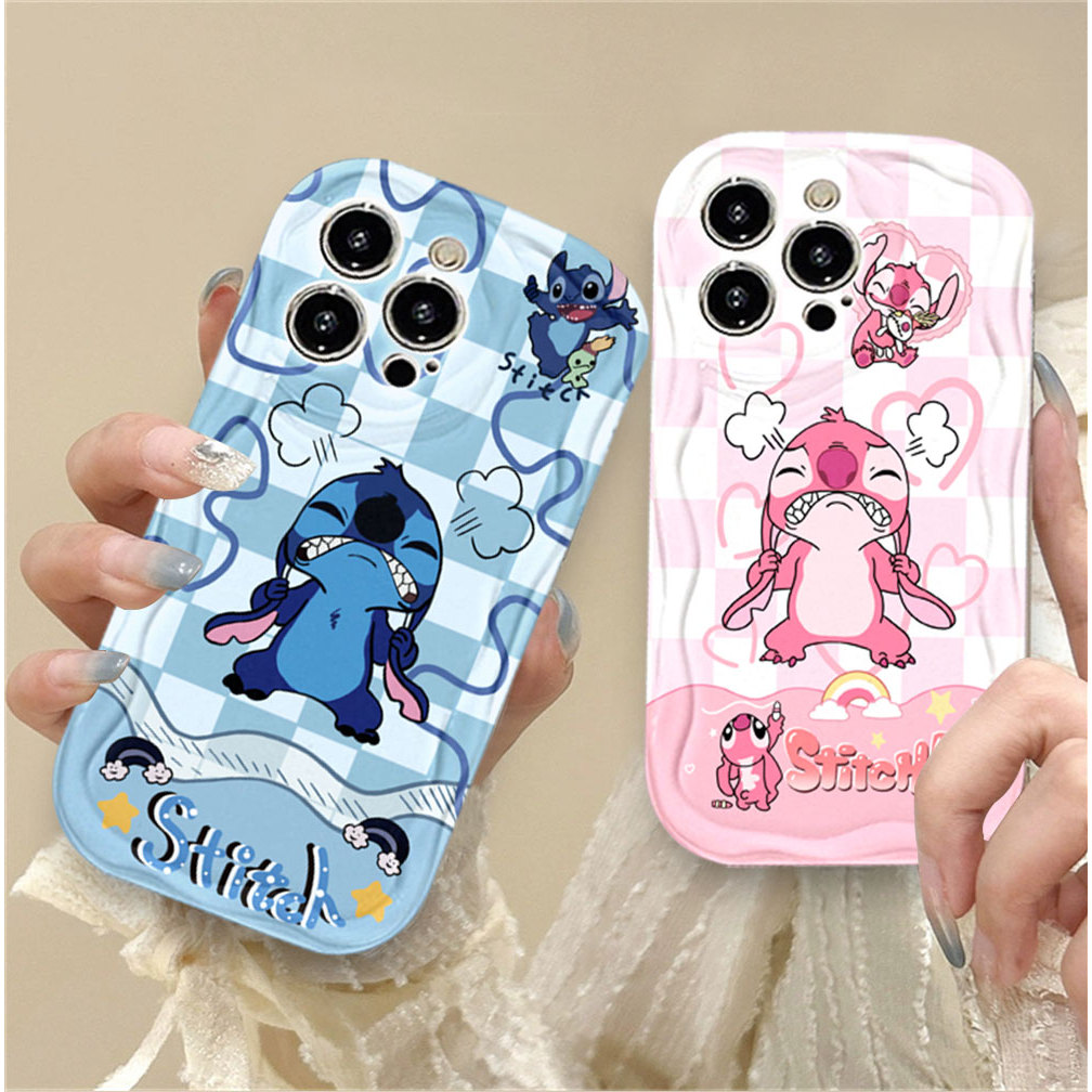 Capa Para Samsung A56 A36 A55 A54 A16 A15 A14 A05 A51 A52 A34 A35 A32 A13 A12 A04E Pull-Ears Stitchie Kasus Laser