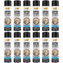 Kit 12 Espumas Expansiva De Poliuretano 500ml Mundial Prime
