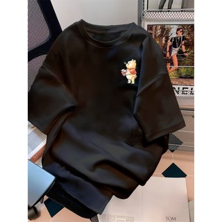 Camiseta unissex estampa Urso Pooh T-shirt Tecido Premium, blusa com conforto e estilo