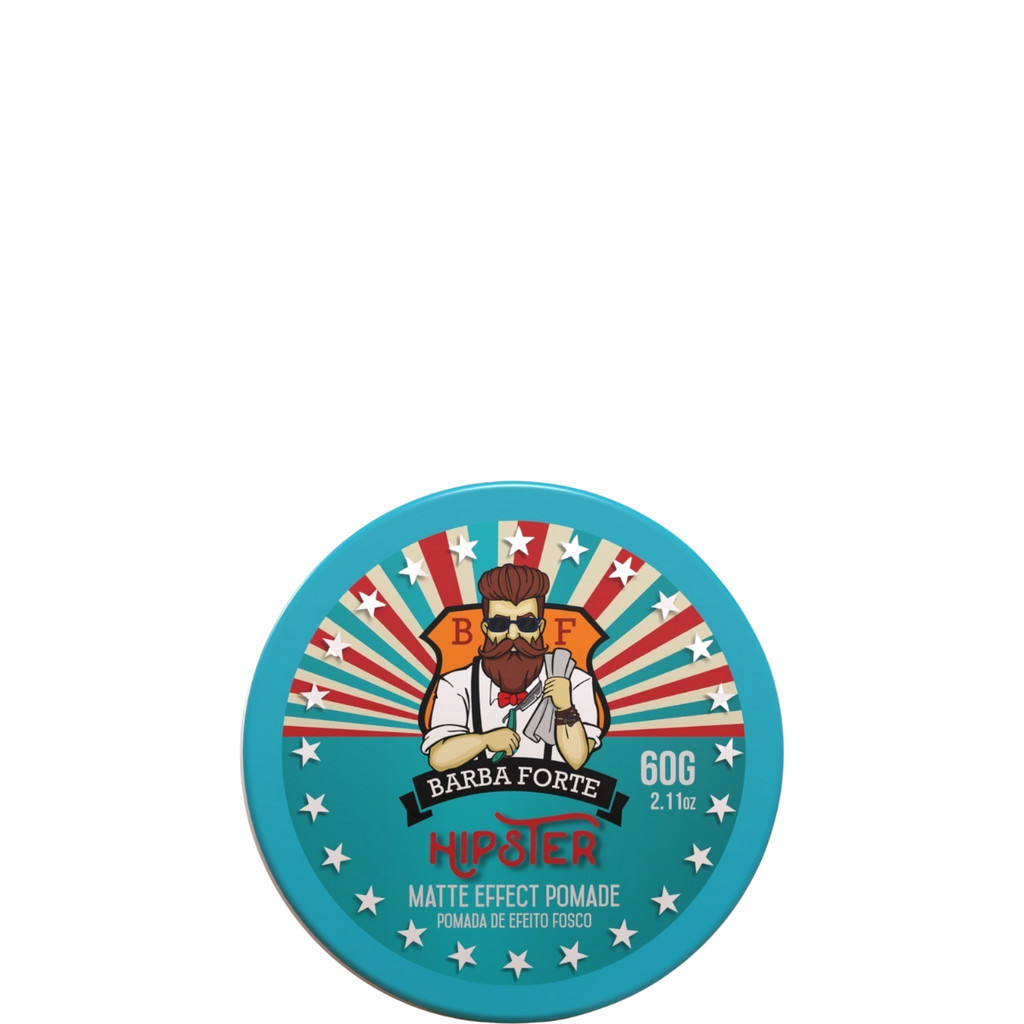 Pomada Efeito Seco Matte Effect Pomade Hipster - Barba Forte