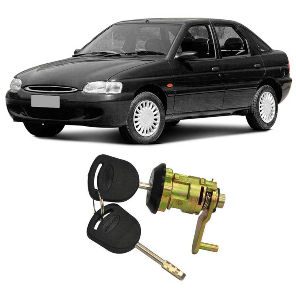 Cilindro Porta Dianteira Escort 1997 2002 Lado Esquerdo