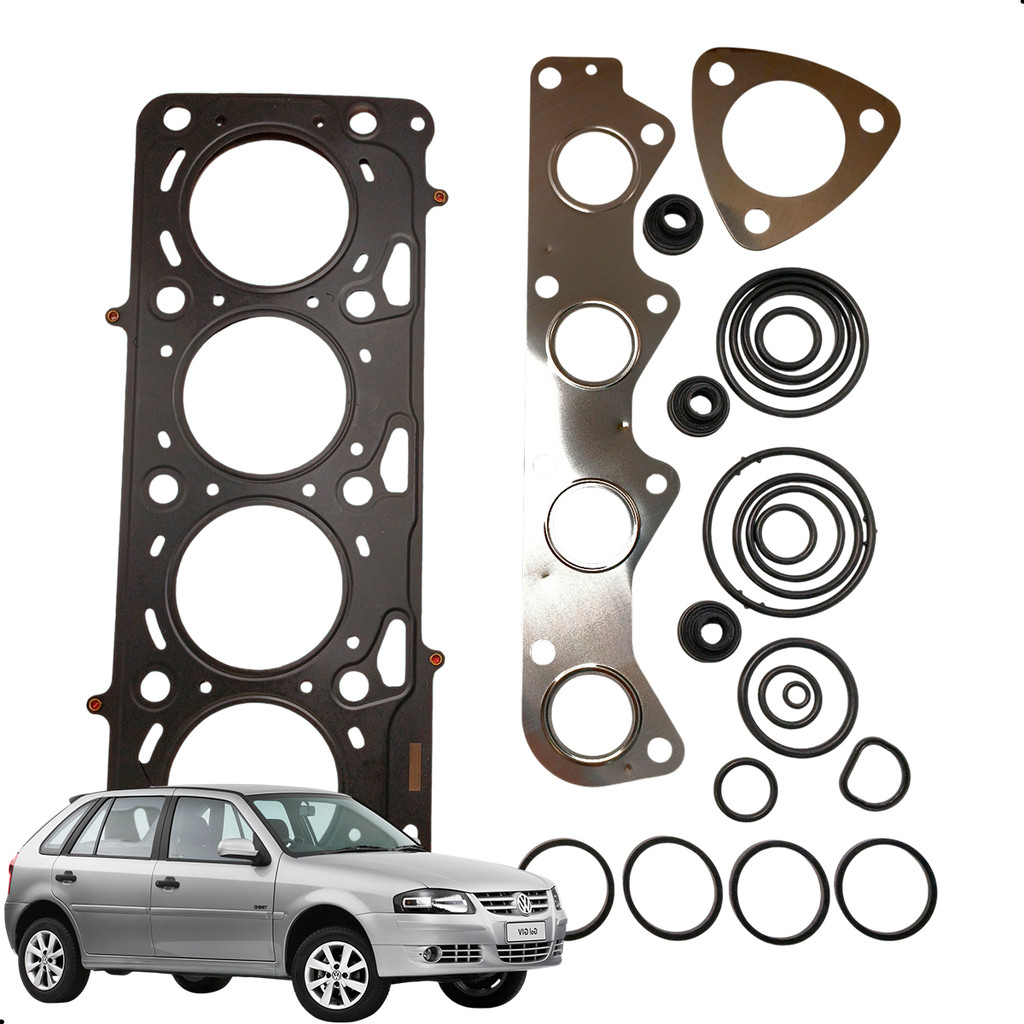 Imagem Jogo Junta Superior Cabeçote Volkswagen Gol 1.0 8v EA111 2001 a 2005