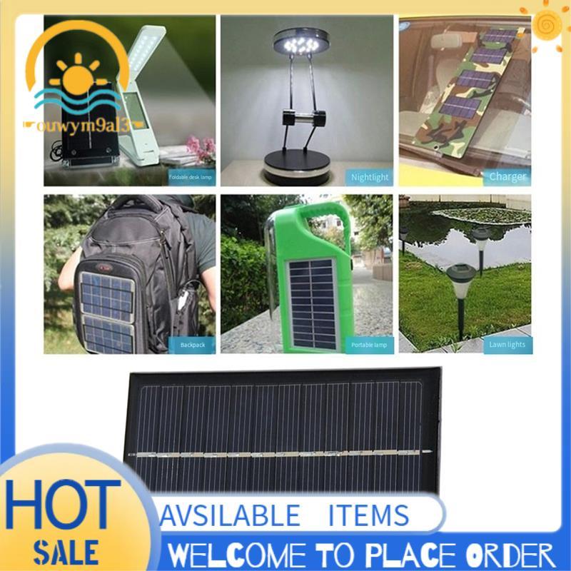 Célula Para 3.7V 4.2V Bateria De Lítio Carregamento 6V 1W Painel Solar Portátil Mini Sistema Carregadores De Brinquedo D